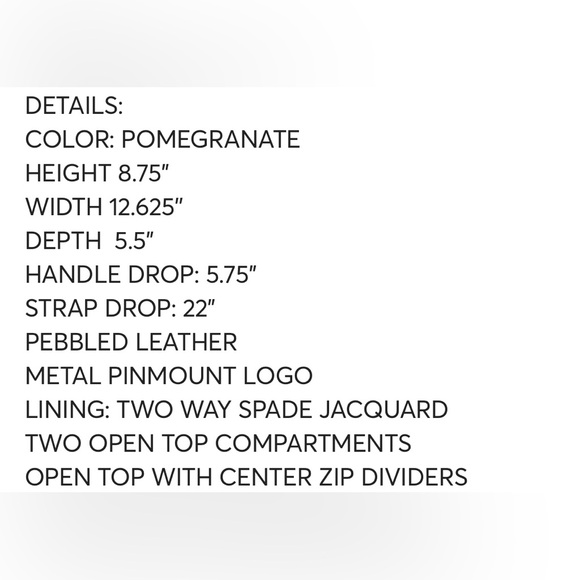 KATE SPADE New York “Leila” Handbag! - Picture 5 of 5